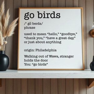 Go Birds Definition SVG, Go Birds Svg, Philadelphia Svg, Go Birds Definition Cut Files, Cricut, Png, Svg image 4