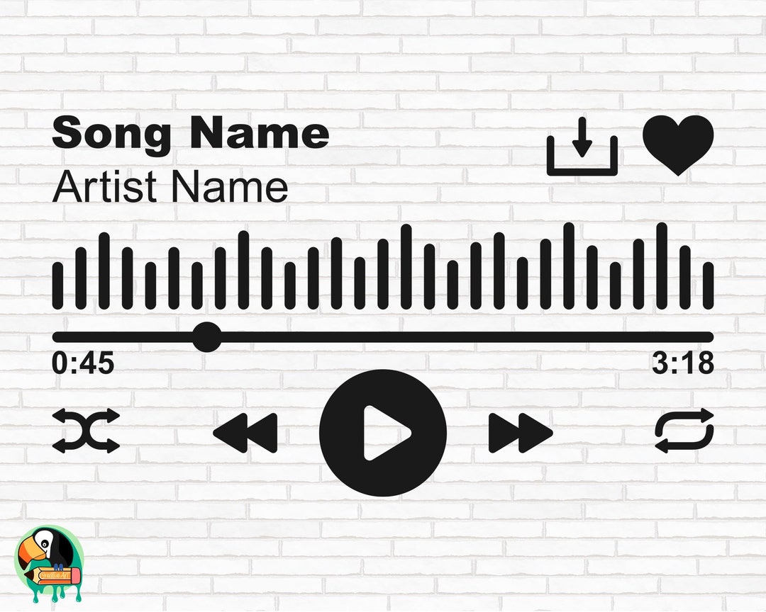 Music Player SVG, Audio Svg, Spotify Svg, Player Display Svg, Play ...