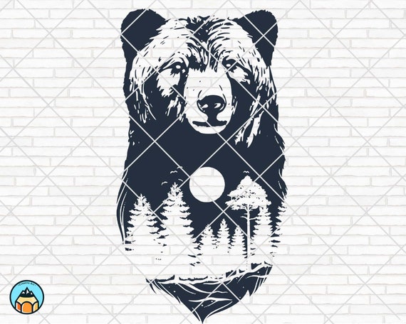 Free Free 124 Camping Svg Bear SVG PNG EPS DXF File