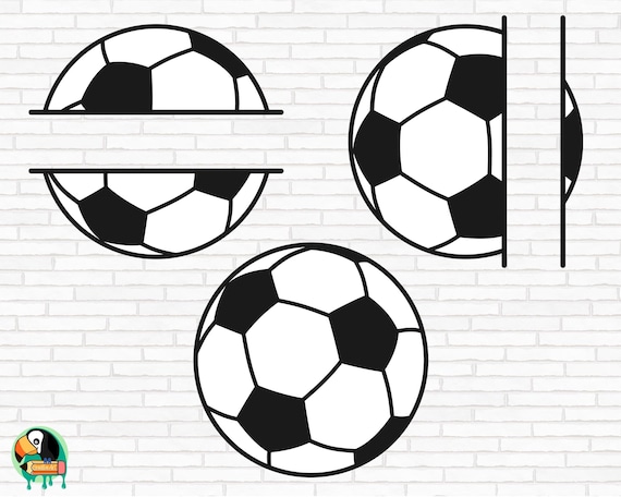 Soccer Ball SVG, Soccer Svg, Football Svg, Soccer Ball Monogram Svg, Soccer Designs Svg, Sports Ball Svg, Cut Files, Cricut, Png, Svg