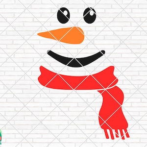 Snowman In A Scarf svg, Winter svg, Christmas Snowman svg, Snowman png, Christmas Quotes svg, Clipart, Cut File, Cricut, Silhouette