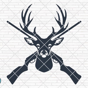 Hirsch Jagd SVG | Jagd SVG | Hirsch SVG | Hirsch Schnittdatei | Hirsch geweih Svg | Hirsch Vektor | Hirsch Jagd Clipart