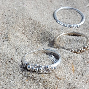 Silver Bubble Ring
