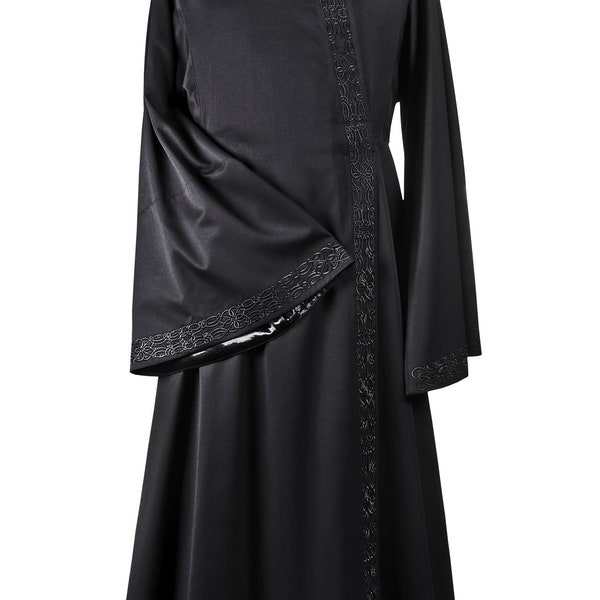 Orthodoxe soutane met borduurwerk of nee, orthodoxe soutane, kerkelijke kleding religieuze Ryassa