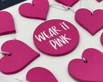 The 'Wear it pink' Tree for Breast Cancer Now