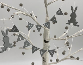 Easter grey bunnies