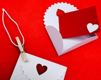 Valentines Day add-ons - love letters, cupids and bunting