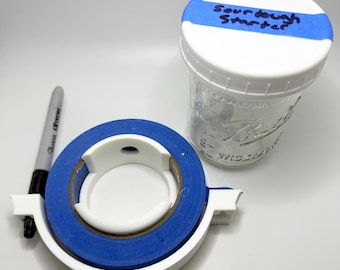 Dispensador de cinta magnética de cocina. ¡Un sistema de etiquetado completo!