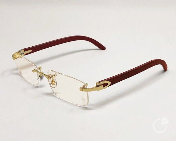 cartier glasses clear lens