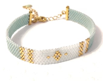 Miyuki bracelet “Velurea”