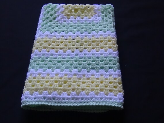 crochet swaddle blanket