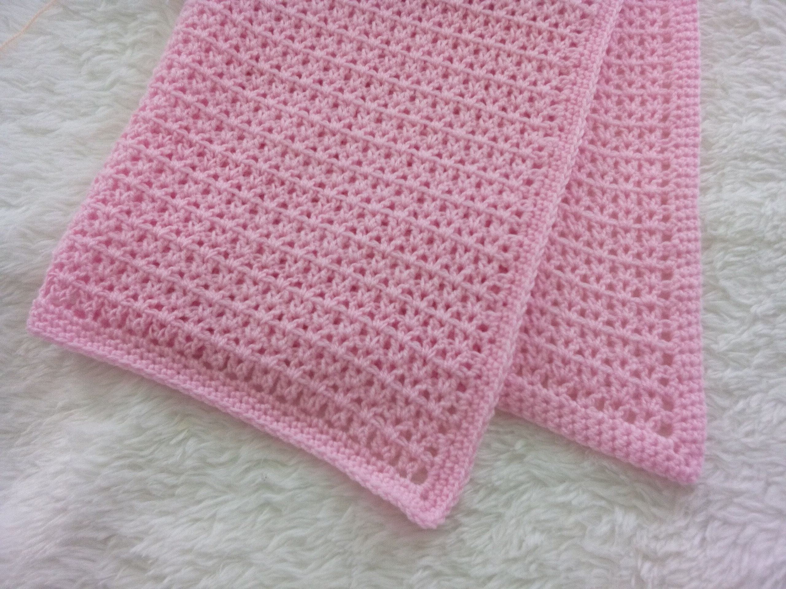 Crochet Baby Blanket,blue Blanket, Pink Blanket,yellow Blanket