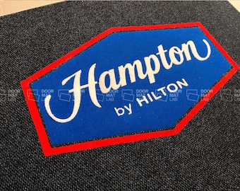 Custom Logo Doormat, Personalized Welcome Mat, Business Office Decor