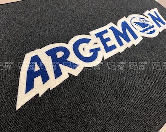 Customized doormat, company logo, personalized logo entryway doormat