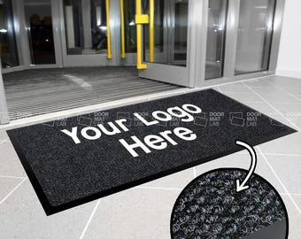 Personalized and Custom Mat, Logo Doormat, Personalize Logo Rug, Business Mat, Corporate Mat, Industrial doormat