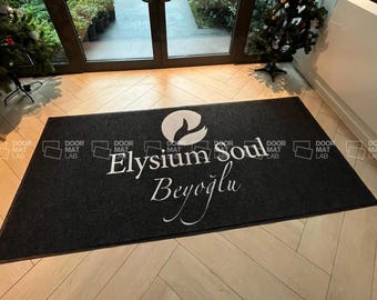 Custom Logo Doormat, Durable Workplace Mat, Personalized Design