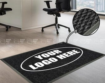 Personalized Logo Doormat, Custom Business Mat, Corporate Welcome Mat