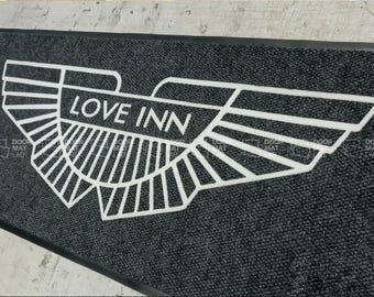 Personalized Logo Doormat, Custom Entryway Welcome Mat