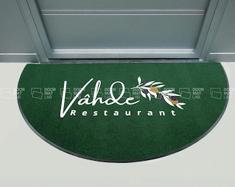 Custom Logo Doormat, Business Entryway Mat, Custom Size