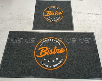Custom Logo Doormat, Personalized Entryway Mat, Business Mat