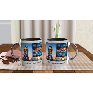 Eat. Sleep. Code. Repeat– Funny Programmer Mug, Developer Gift, Coder Humor, Tech Worker Coffee Cup image 2