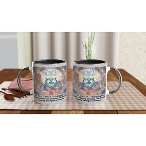 D.E.V.E.L.O.P.E.R. – Debug di ogni variabile, loop senza fine, pensiero eccessivo, rilascio di rilasci di emergenza Tazza immagine 6