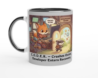 C.O.D.E.R. – Crashes Occur, Developer Enters Recovery Mug