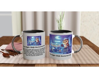 Tazza The Night-Shift Nocturnal Owl – Serie Nurse Nature