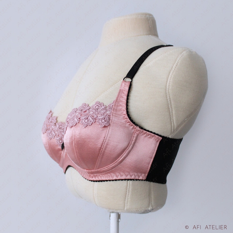 Afi Exquisite Bra Lingerie Sewing Pattern Package 4 Sizes Instant PDF Download Afi Atelier image 6