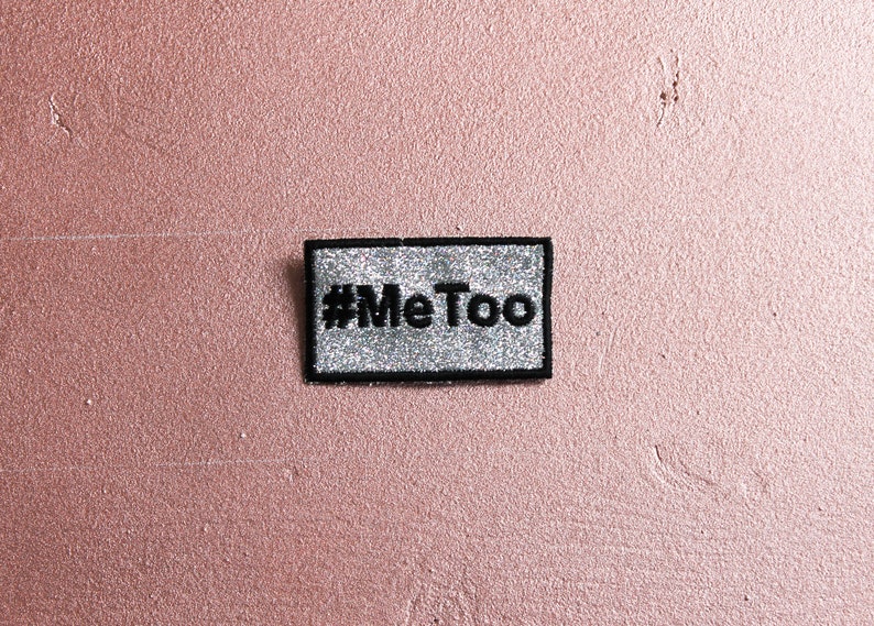 Metoo Line Thread Brooch #metoo Rectangle Silver Fabric Sparkling Sequins Rainbow ...