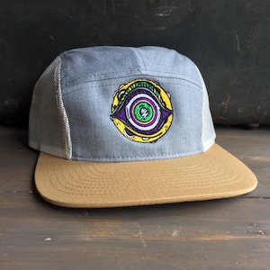 5-Panel "Eye-Moon" Snapback Hat w/ free mask