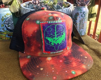 Space Trucker w / Brain Patch w / máscara libre