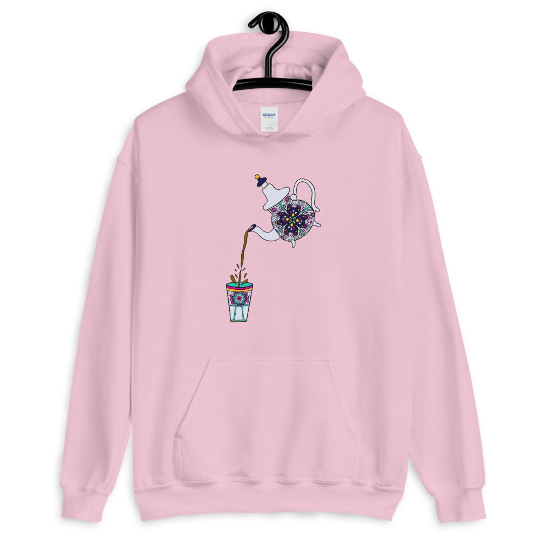 Moroccan Teapot, Moroccan Tea Atay Adult Unisex Hoodie (color Options ...