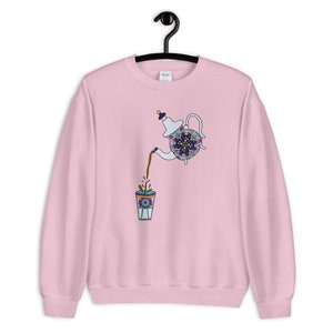 Moroccan Teapot, Moroccan Tea Atay Adult Unisex Sweatshirt  (Color Options Available)