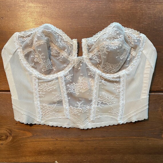 Vintage Lace Bustier Top