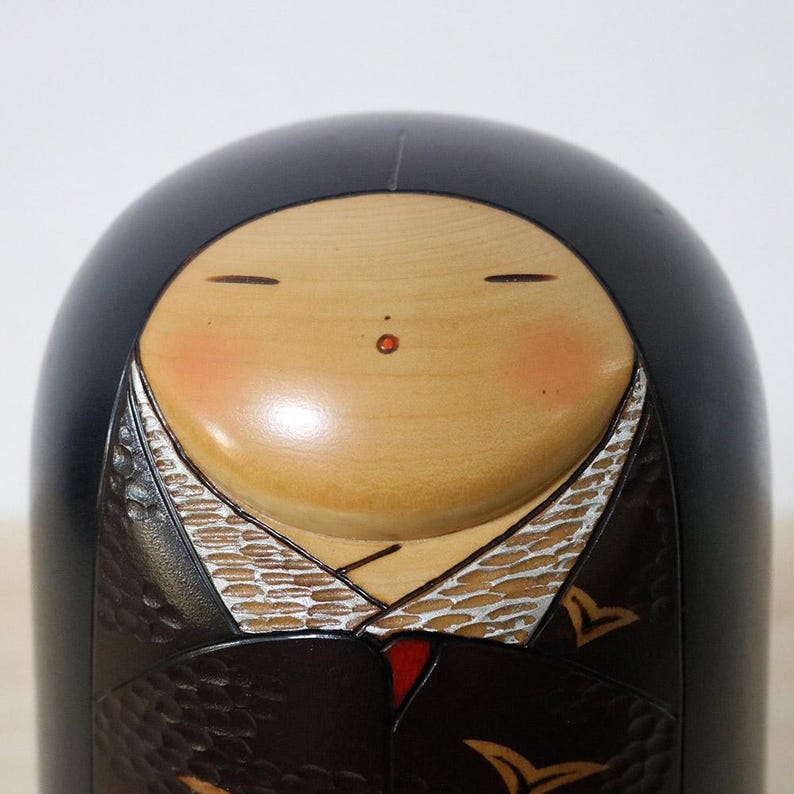 Fumio Tomidokoro Vintage Creative Kokeshi Doll (22cm/8.6 Inches) image 3