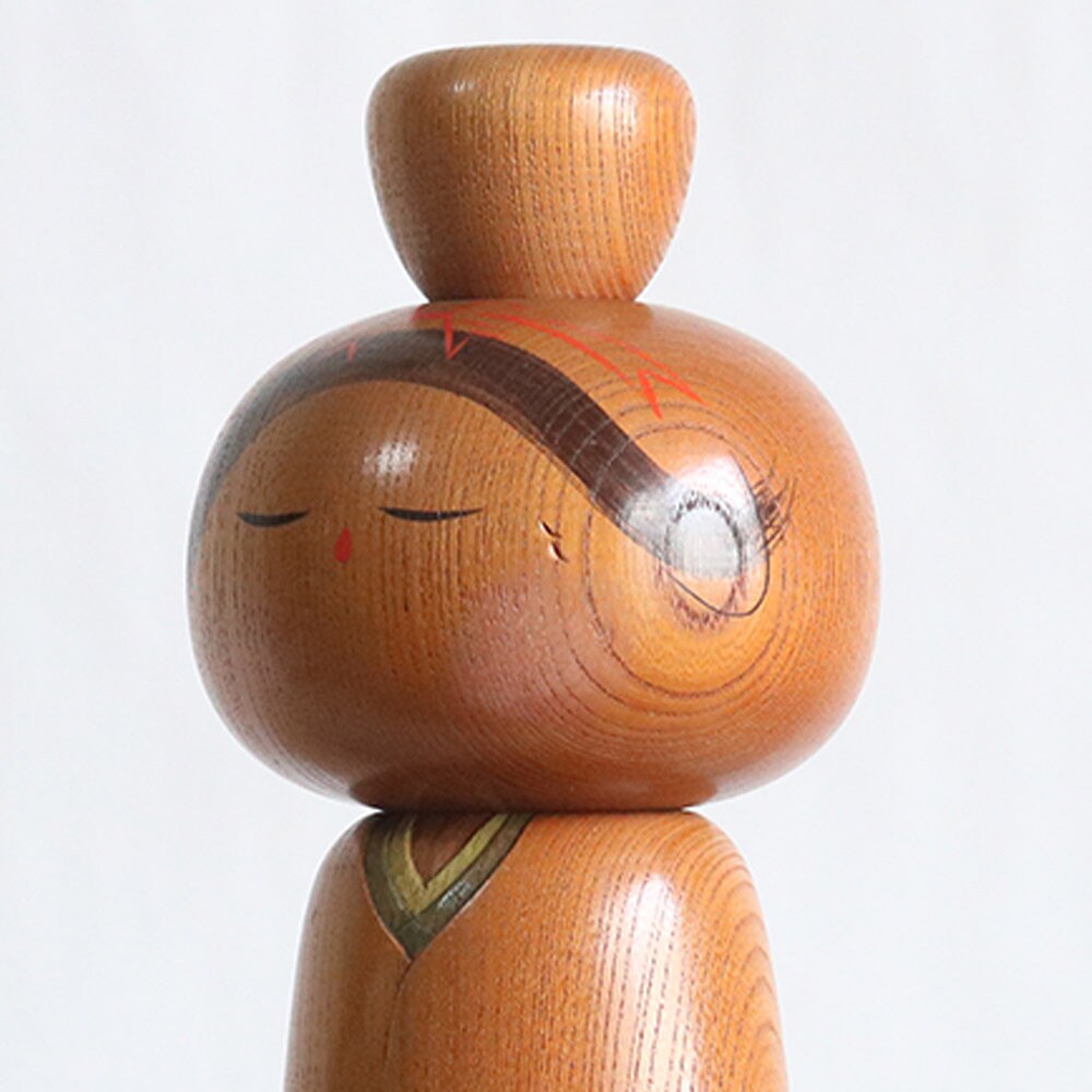 Tall Vintage Kokeshi Doll by Daisuke Takeda 35cm/13.7 Inches Etsy