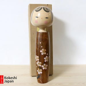Vintage Kokeshi Doll by Kazuo Takamizawa - Mountain Road (39cm/15.3 inches) Free Shipping