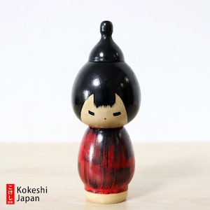 Vintage Kokeshi Doll by Hideo Ishihara - Donko (18cm/7 inches) Free Shipping