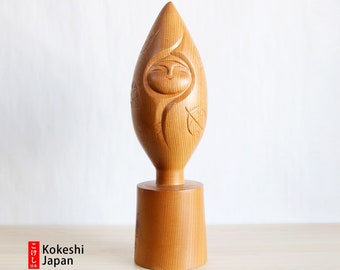 Vintage Kokeshi Doll by Kato Tatsuo - Wakuraba no Yukue (47cm/18.5 inches)