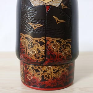 Fumio Tomidokoro Vintage Creative Kokeshi Doll (22cm/8.6 Inches) image 4