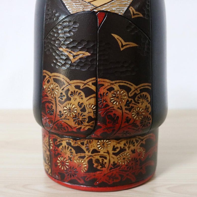 Fumio Tomidokoro Vintage Creative Kokeshi Doll (22cm/8.6 Inches) image 4
