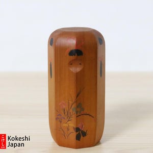 Vintage Kokeshi Doll by Yoshino Ikkyo (10.5cm/4.1 inches) Free Shipping