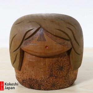 石こけし人形（一対）日本のヴィンテージ手描き石細工 - Etsy 日本
