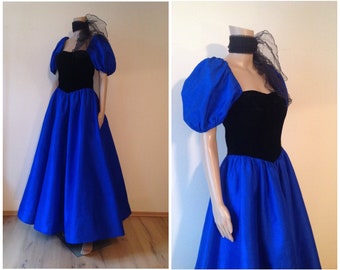 Basque Waist Dress Etsy