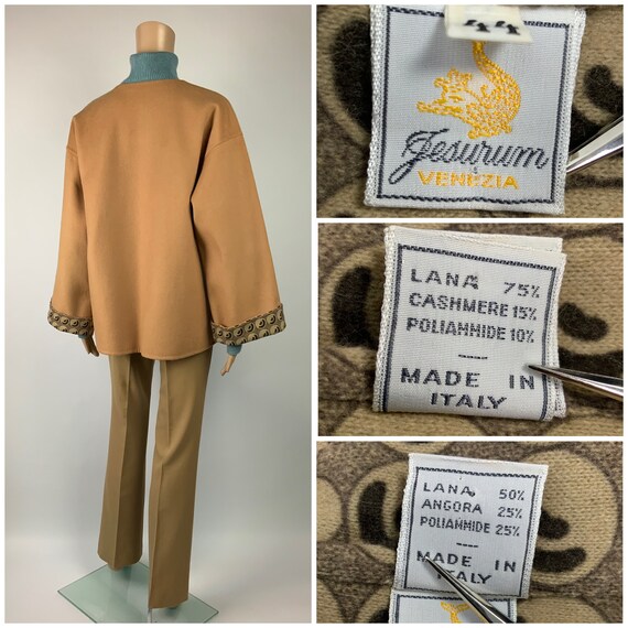 JESURUM 1970's Vintage Luxury Angora Wool Jacket … - image 7