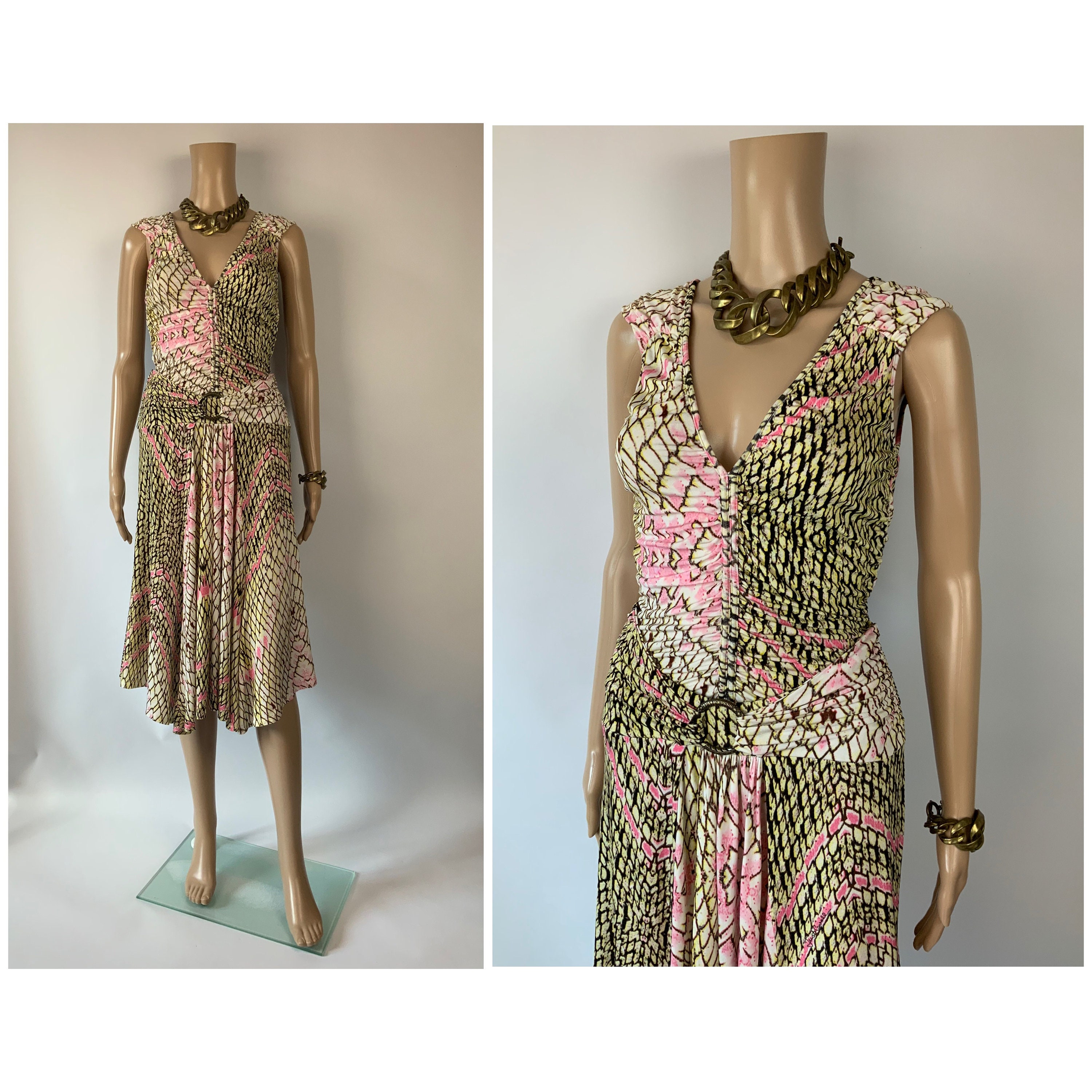 Just Cavalli スカート Just Cavalli Orchid-Print Set | Scarz Vintage | Y2K Floral