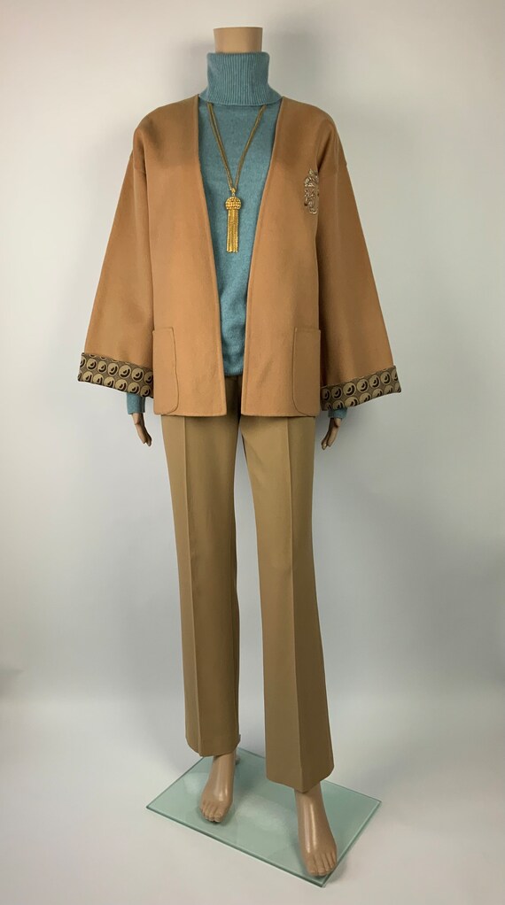 JESURUM 1970's Vintage Luxury Angora Wool Jacket … - image 4