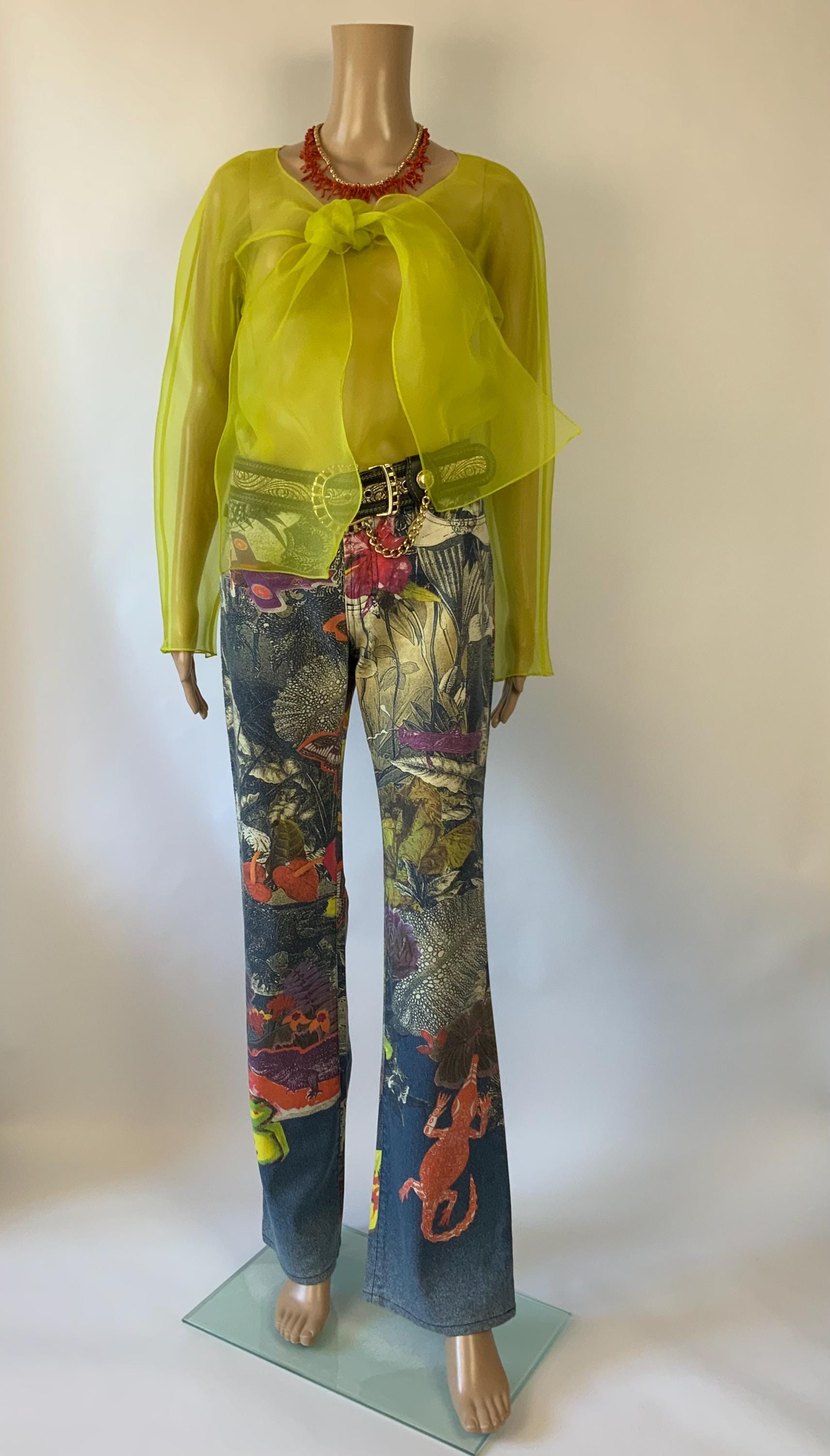 Moschino Sheer Shirt - Etsy
