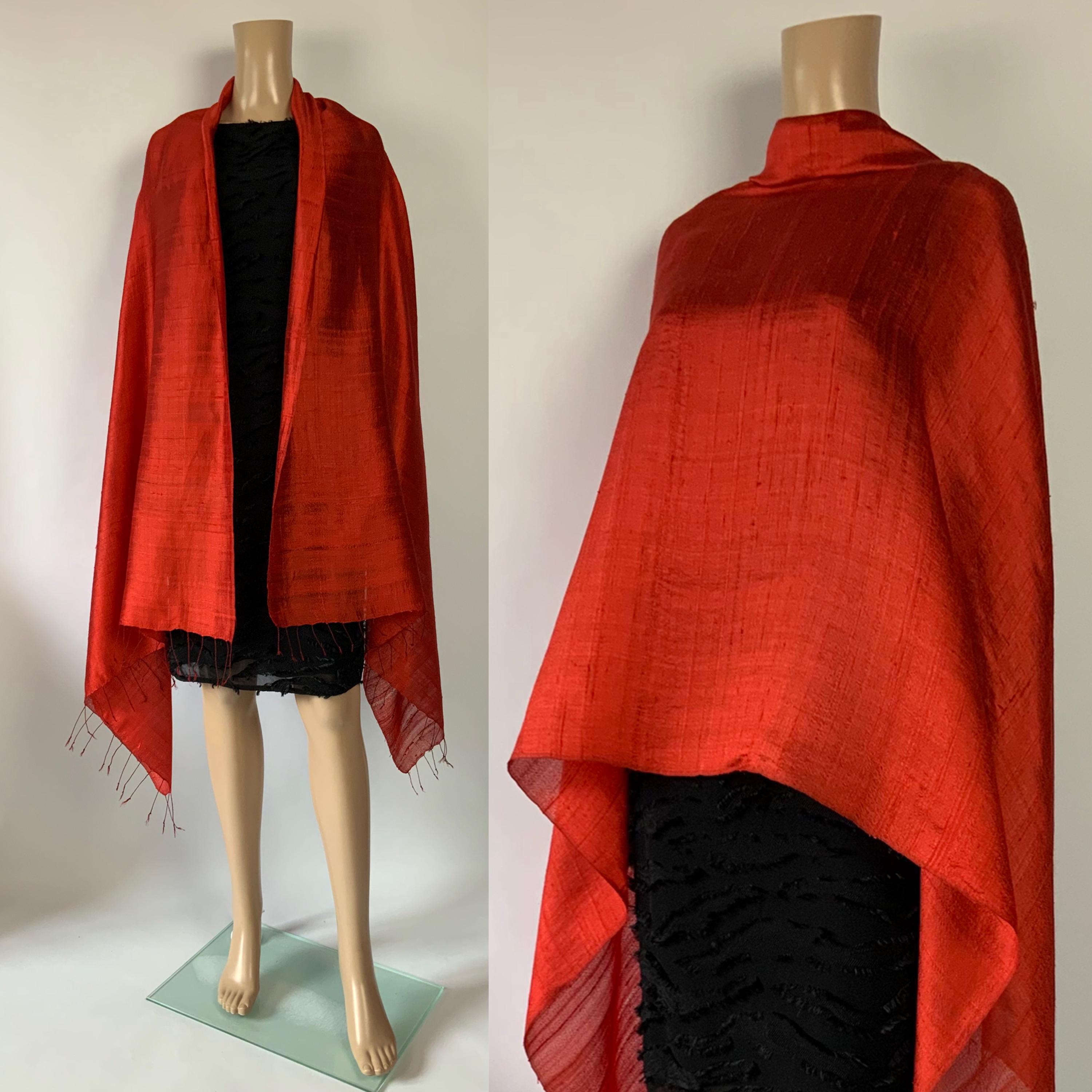 Stole Vintage Silk - Etsy